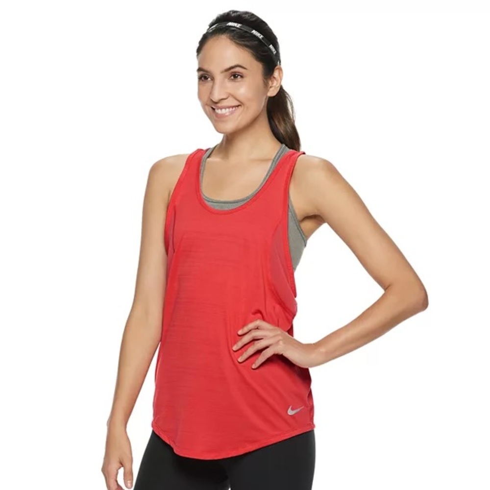 RED NIKE DRI-FIT TANK TOP! NEVER WORN!